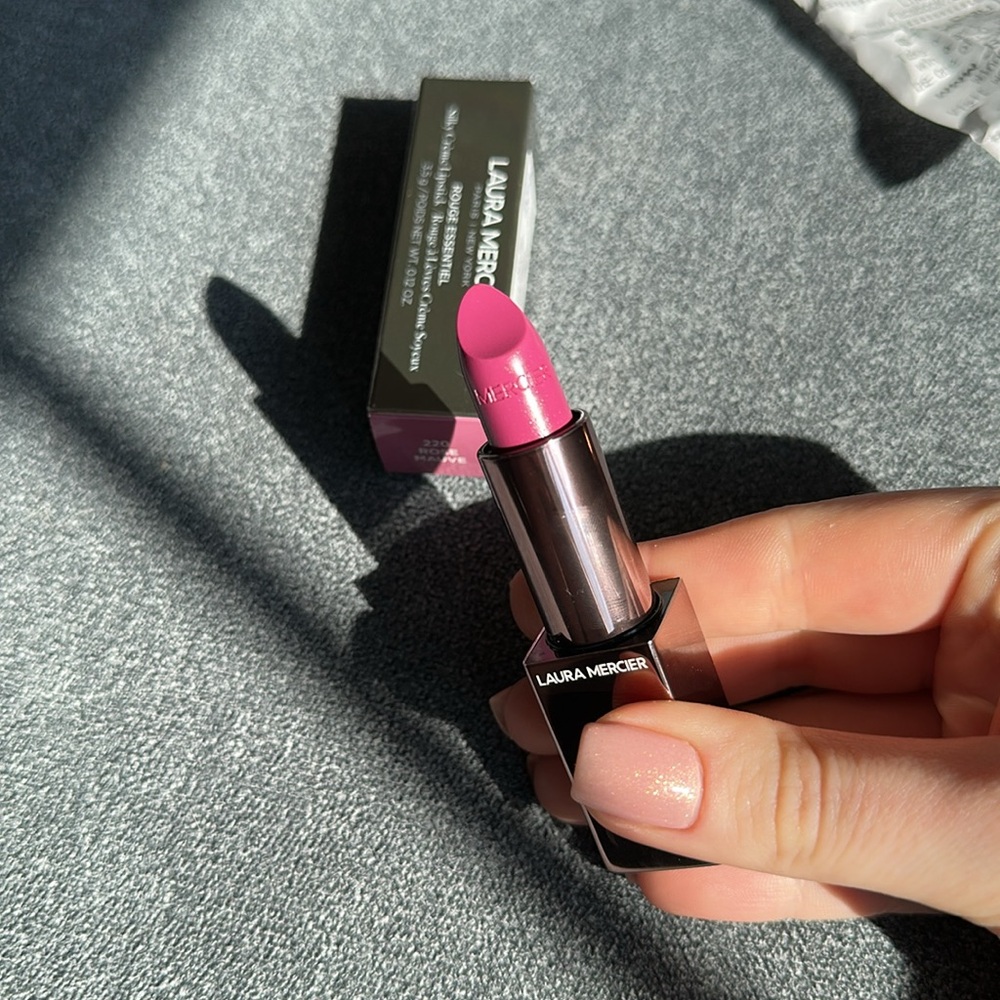 Rose mauve Laura Mercier silky creme lipstick rose mauve 820